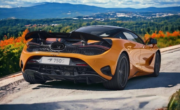 2024 McLaren 750S orange color 