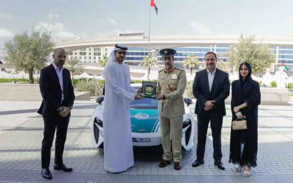 partnership between McLaren Dubai and Dubai Police