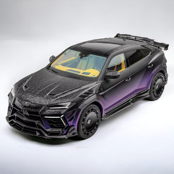 The Most Outrageous Lamborghini Urus by Mansory Takes on LA Lakers' Flair