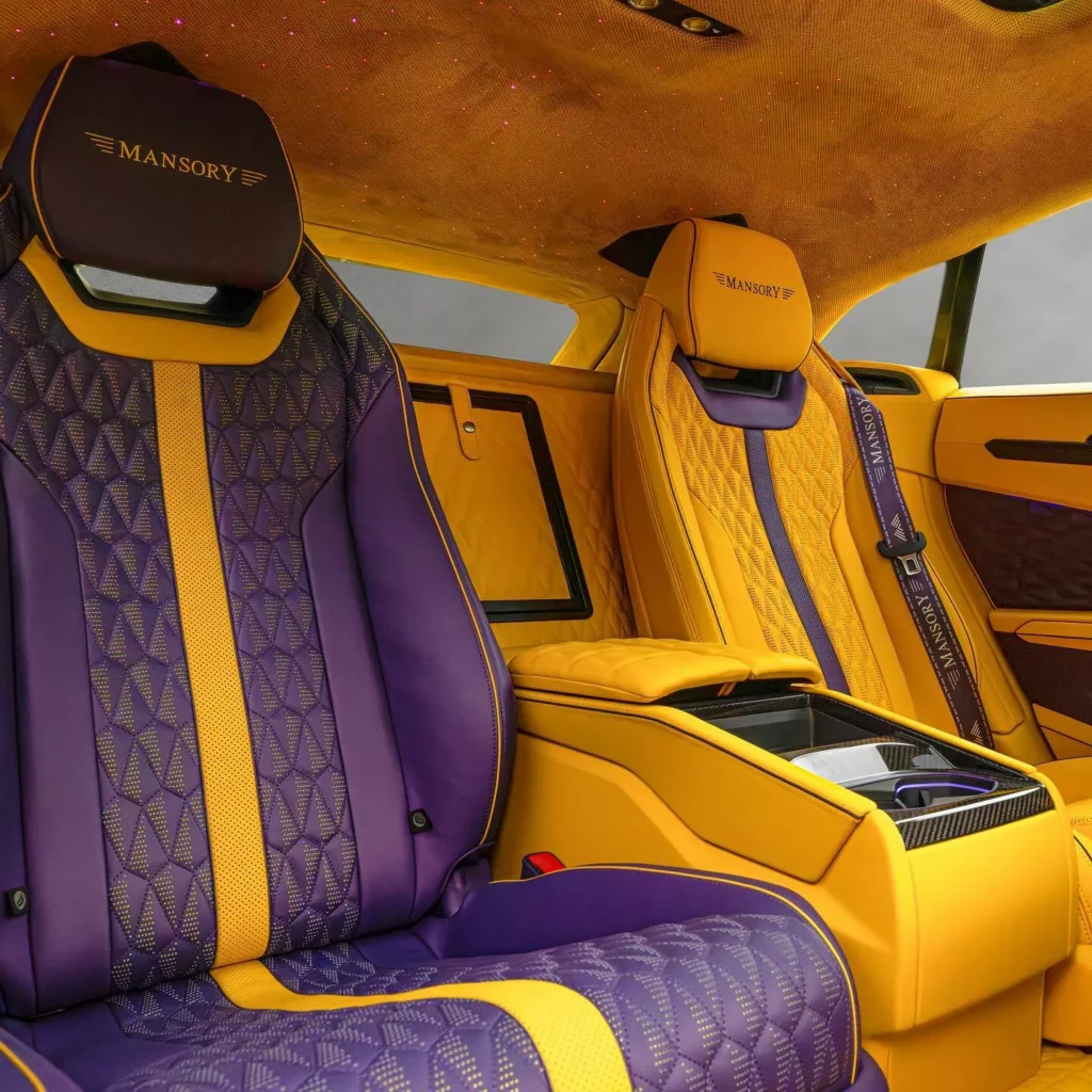 The Most Outrageous Lamborghini Urus by Mansory Takes on LA Lakers' Flair