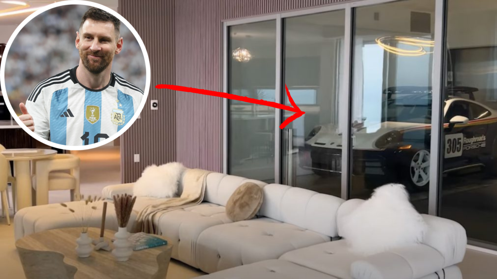 Inside Lionel Messi's Luxurious Miami Apartment with an Indoor Garage