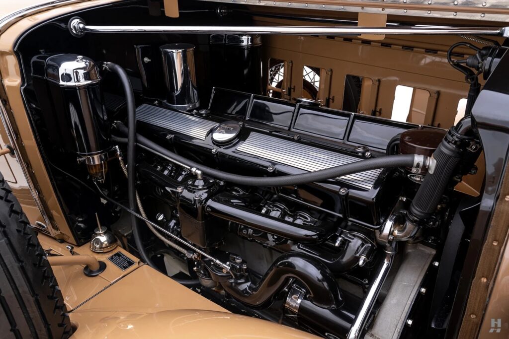 This 1930 16-cylinder Cadillac Roadster engine 