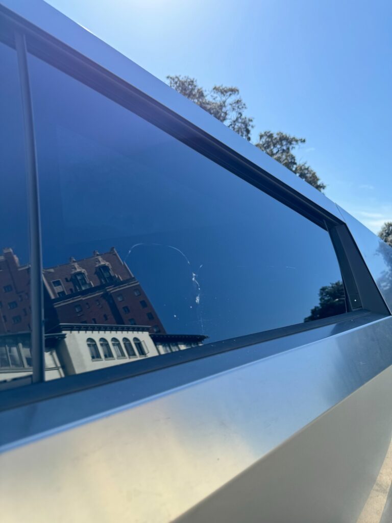 Tesla Cybertruck's Reinforced Glass Can Withstand Break-In Efforts