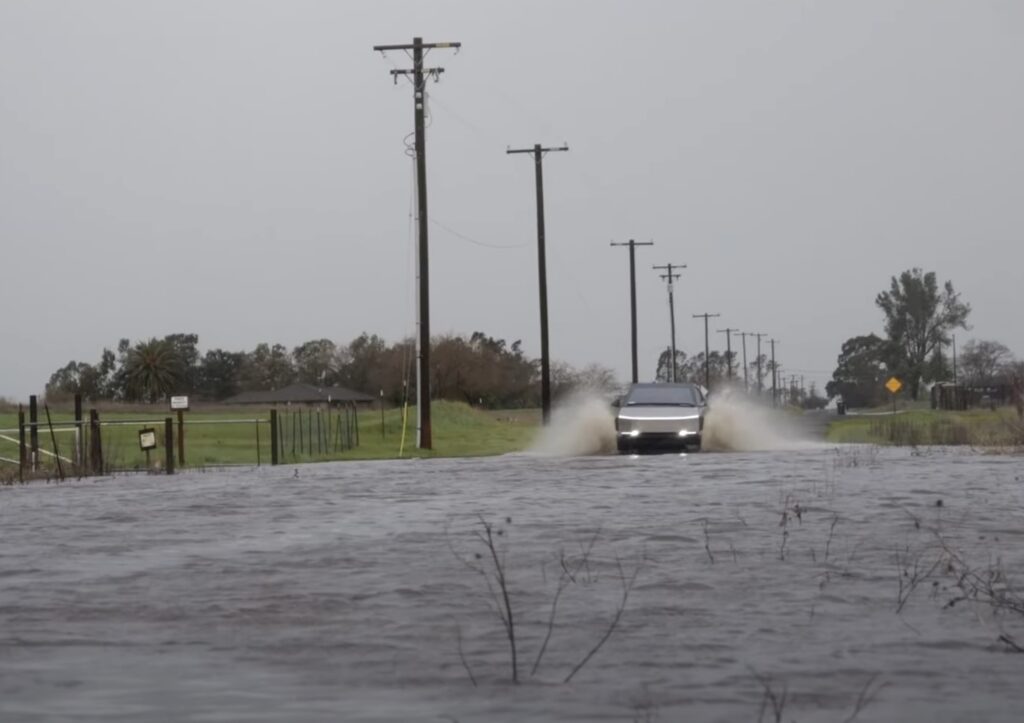 First Real-Life Water Test Conducted on Cybertruck to Assess 'Boat' Capability