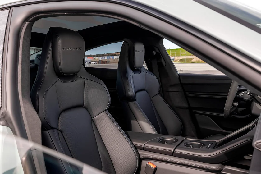 The 2025 Porsche Taycan Turbo GT Interior