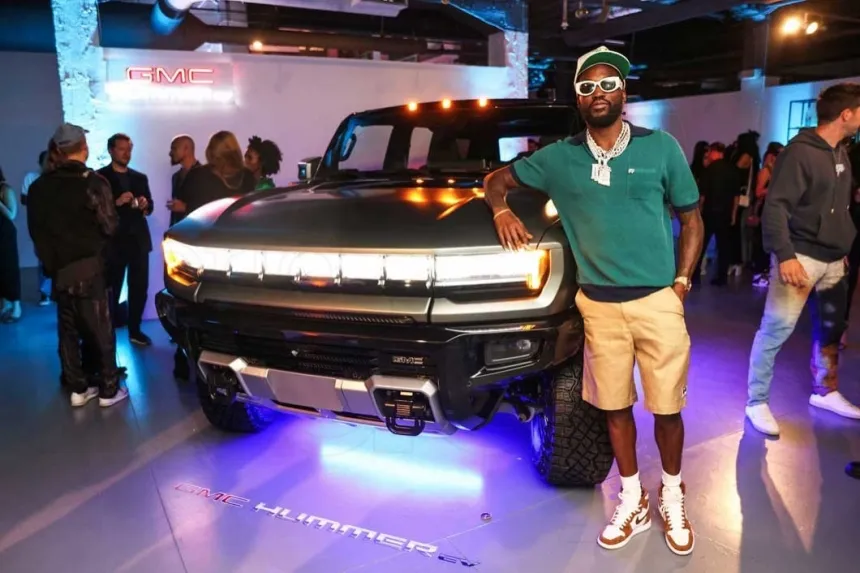 Meek Mill's  Hummer EV