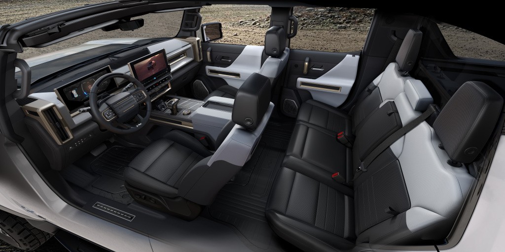  Hummer EV interior