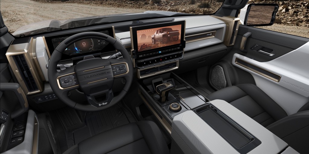  Hummer EV interior