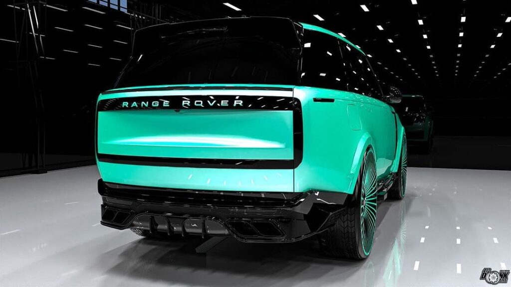 The Most Outrageous Range Rover of All Time: A Crisp CGI Creation with Massive Wheels