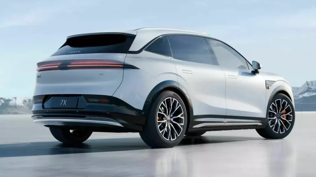 Zeekr 7X Takes Aim at Tesla Model Y in Electric SUV Battle