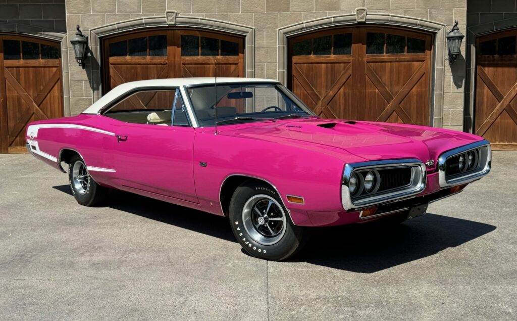 The 1970 Pink Dodge Super Bee: A Unique Muscle Car that Set a New Auction Record