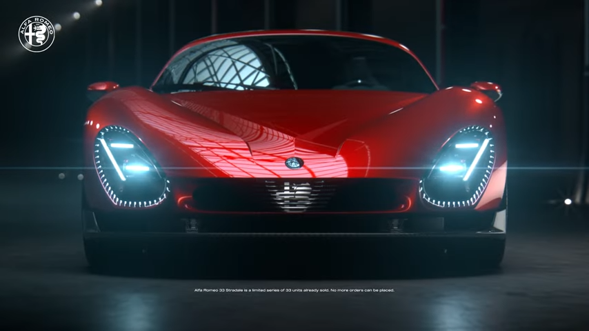 Hear the Alfa Romeo 33 Stradale’s V6 Engine Roar to Life