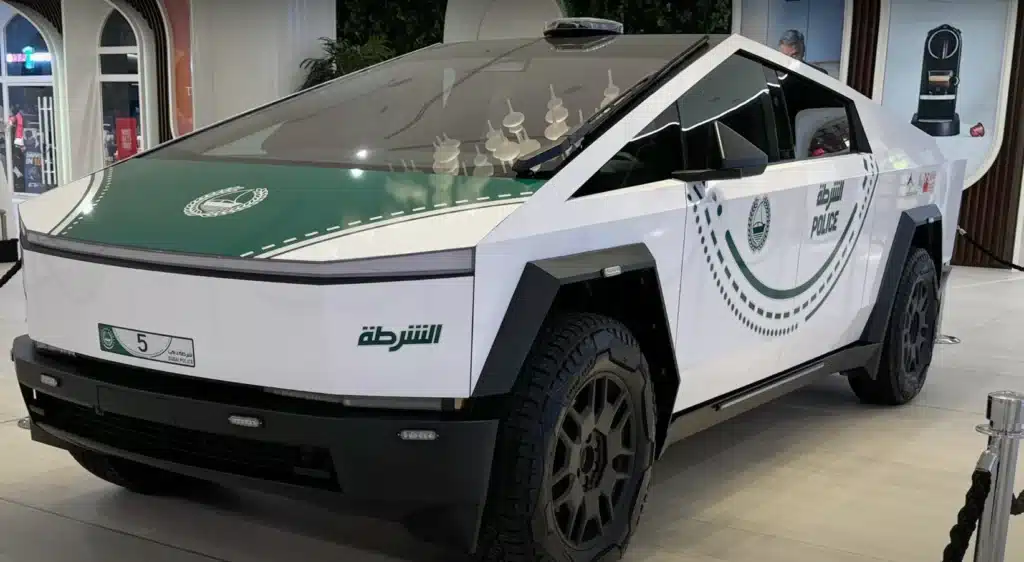 How the Cybertruck is Boosting Dubai Police Success