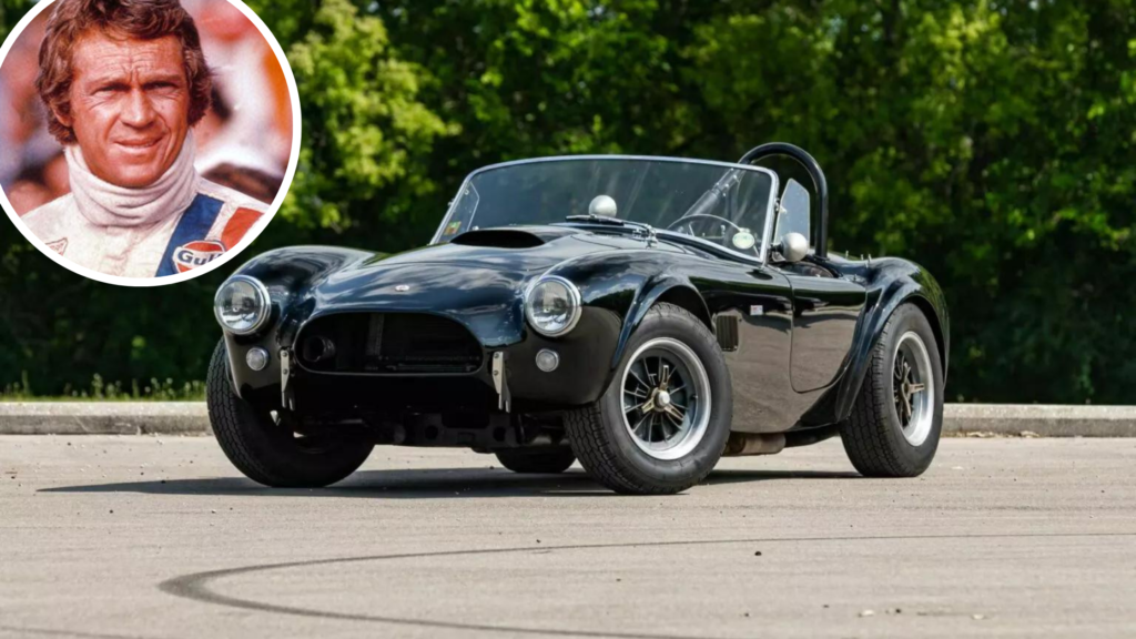 Steve McQueen’s 1963 Shelby Cobra: Totally Original and Still Amazing