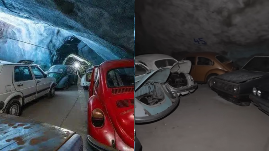 Dozens of Vintage Volkswagen Cars Found Hidden in Abandoned Swiss Mine