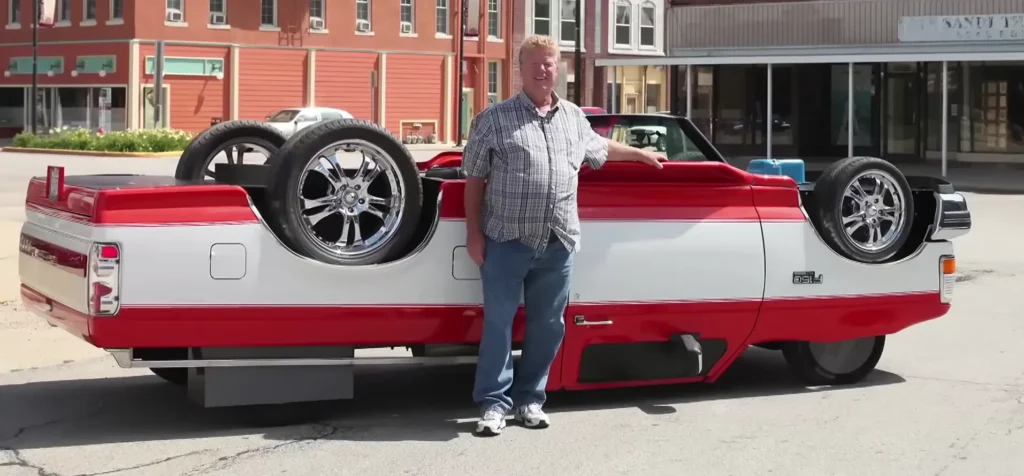 This Drivable Upside-Down Truck by a Mechanic Will Leave You Bewildered and Impressed