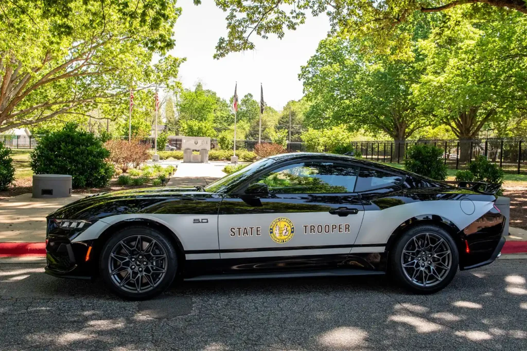 North Carolina’s Police Fleet Expands with 25 Ford Mustang GTs