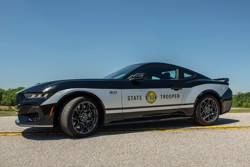 North Carolina’s Police Fleet Expands with 25 Ford Mustang GTs